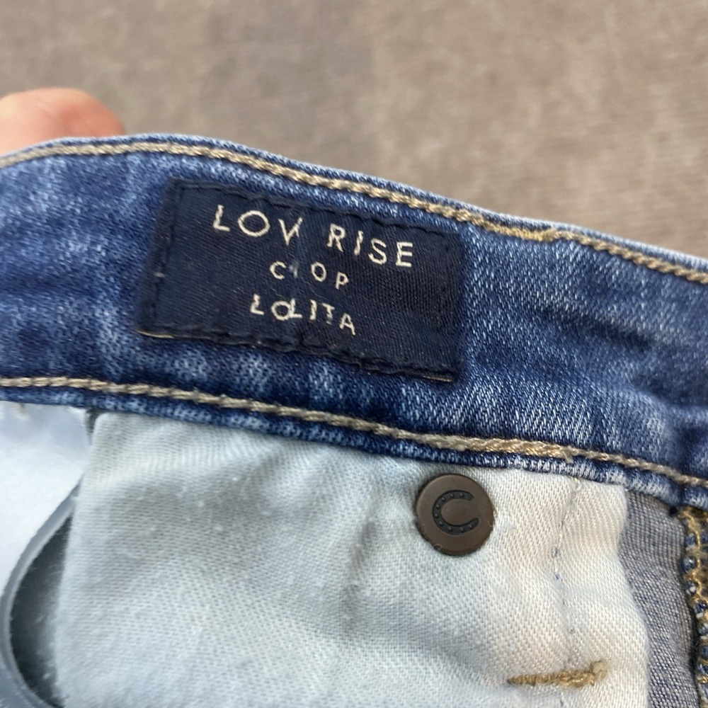 Lucky Brand Blue Faded Straight-Leg Jeans - Picture 5 of 13